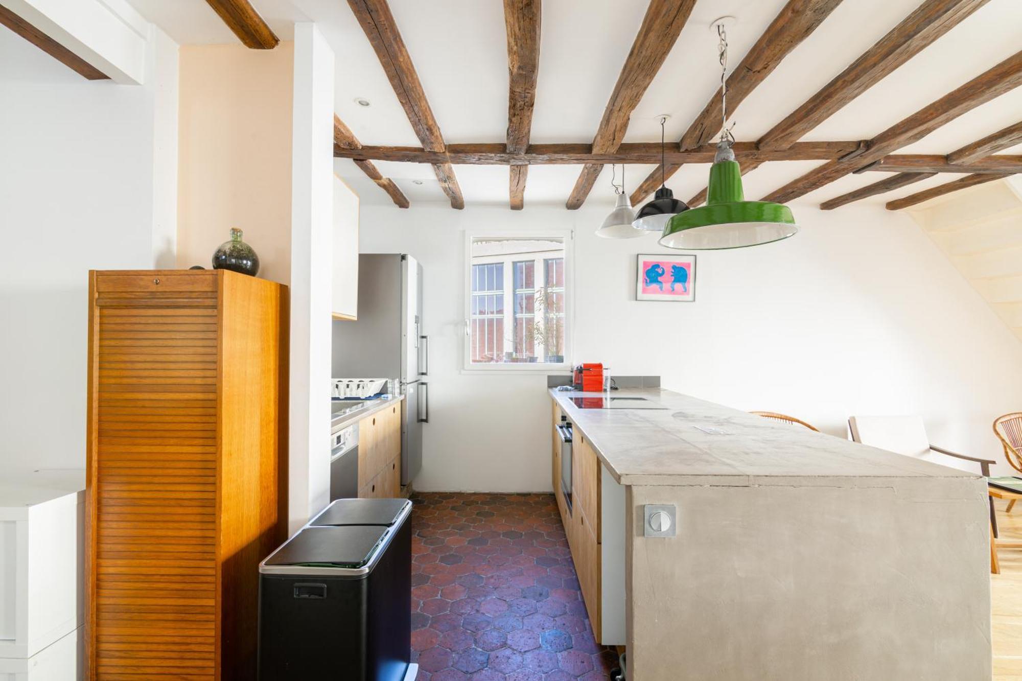 Luxurious 2 Bedroom Canal Saint Martin Saint Lazare Paris Exterior photo